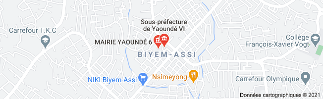 carte yaounde 6