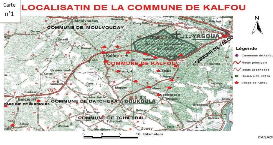 carte de Kalfou