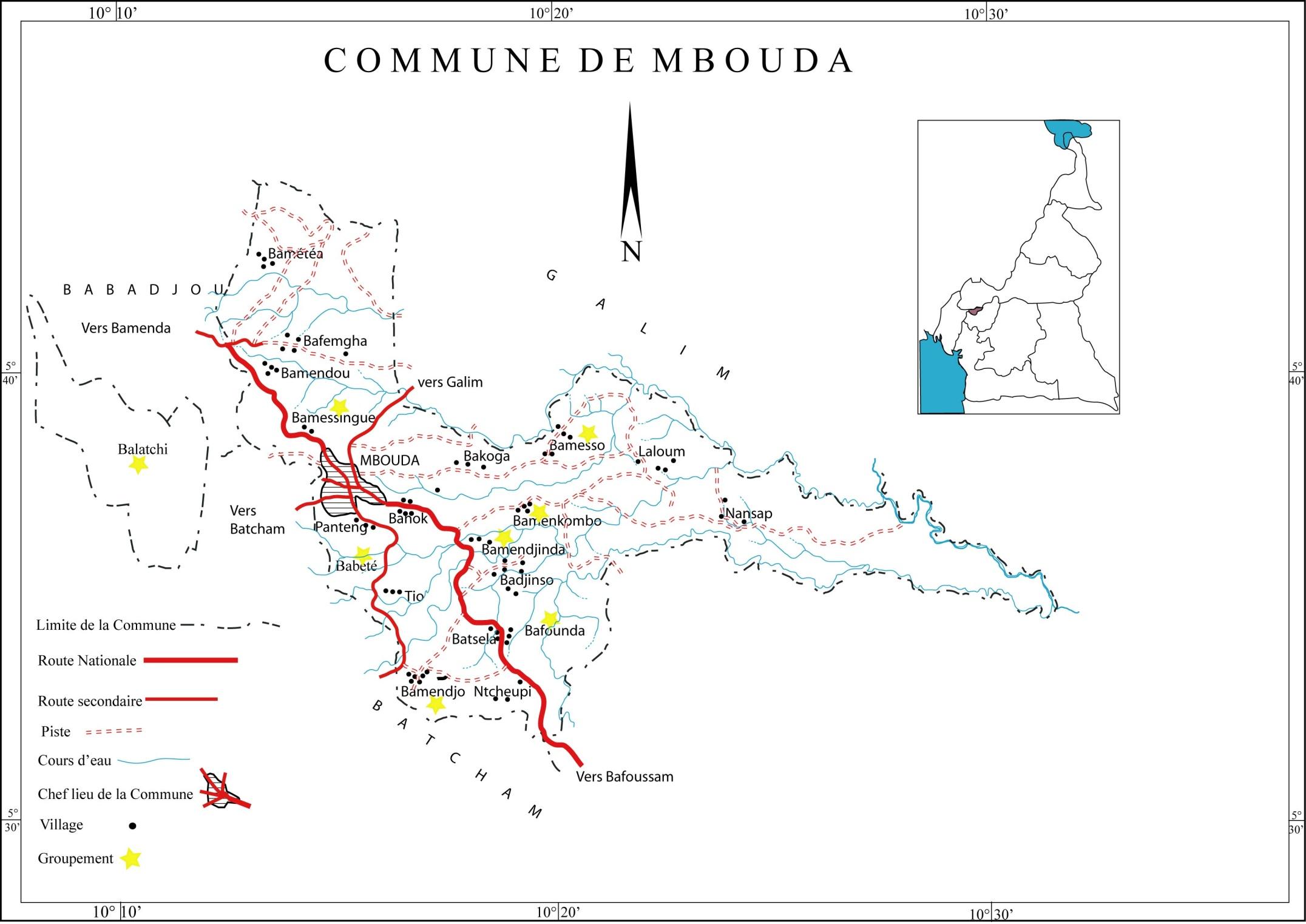 carte de Bouda