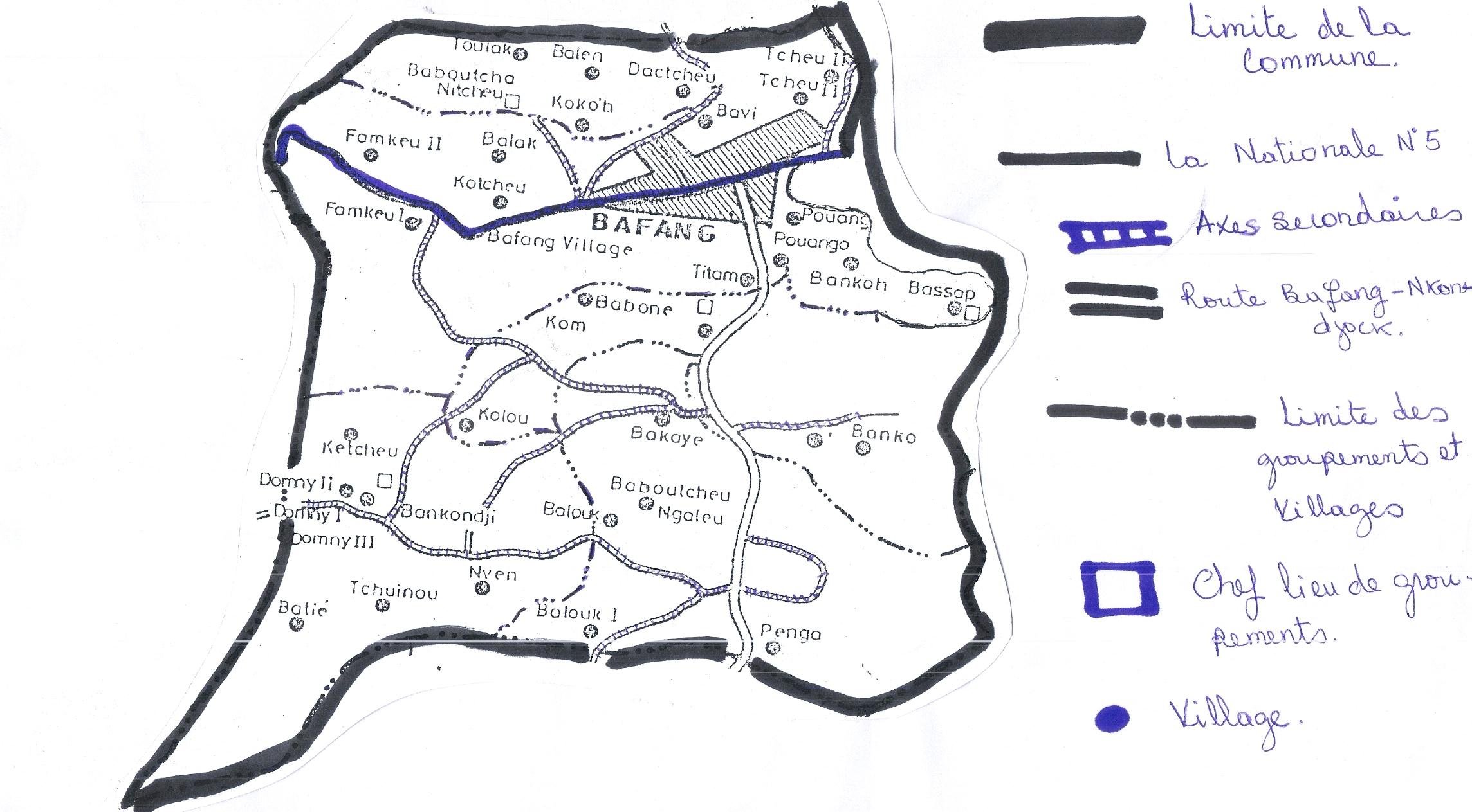 carte de Bafang