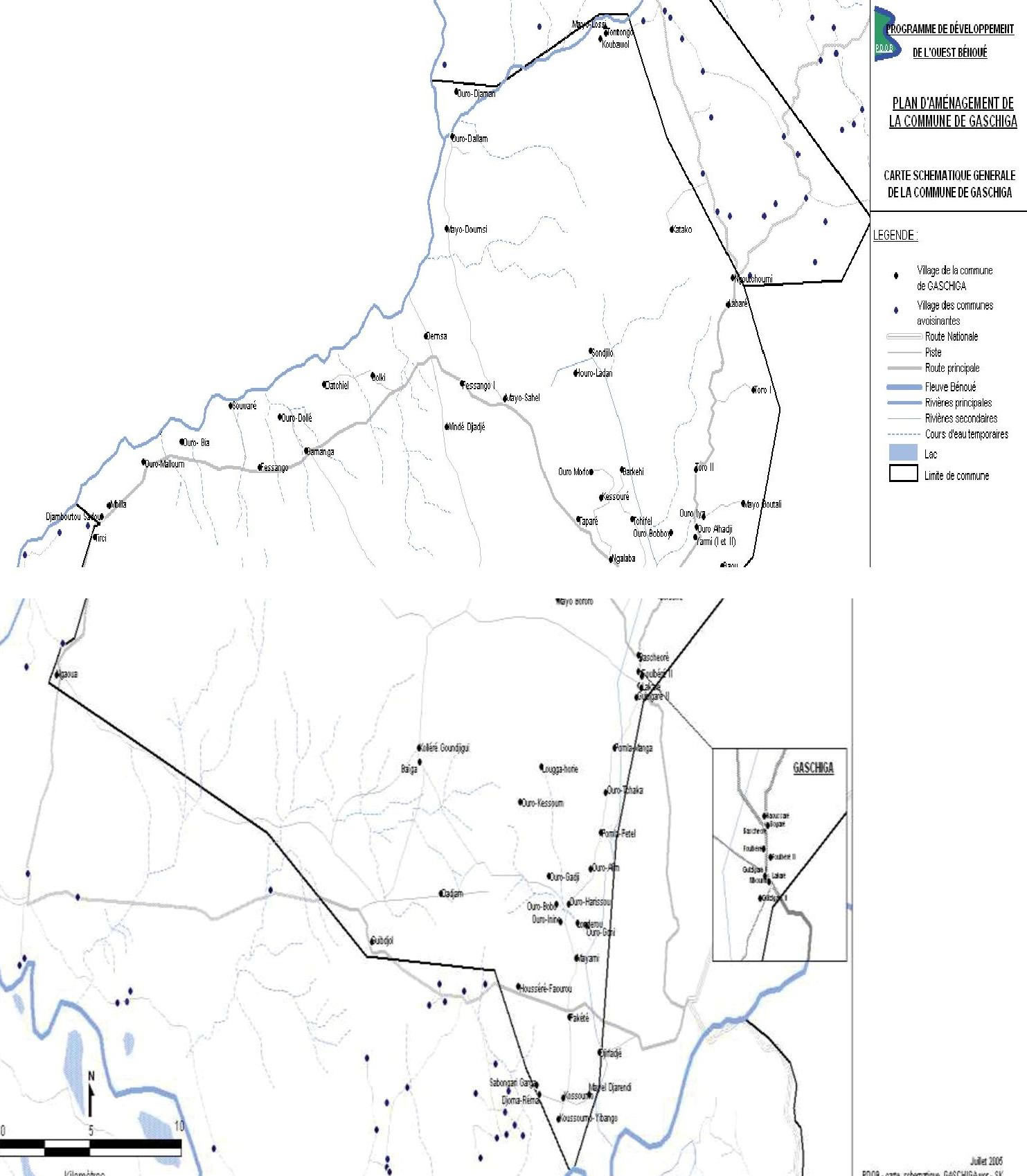 carte de Gaschiga