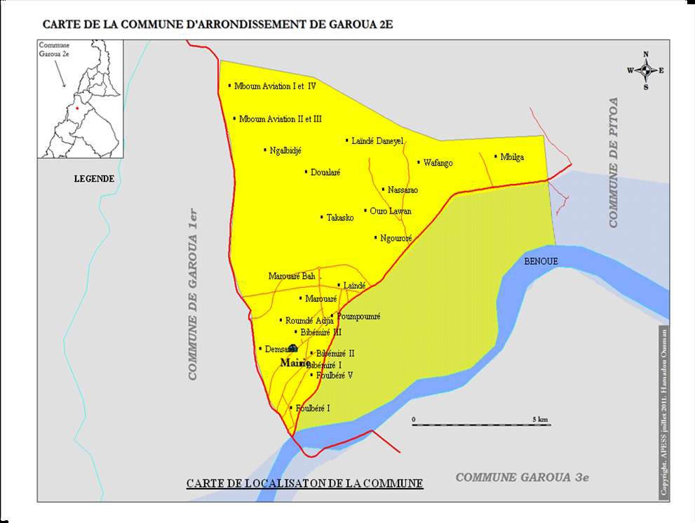 carte de Garoua 2