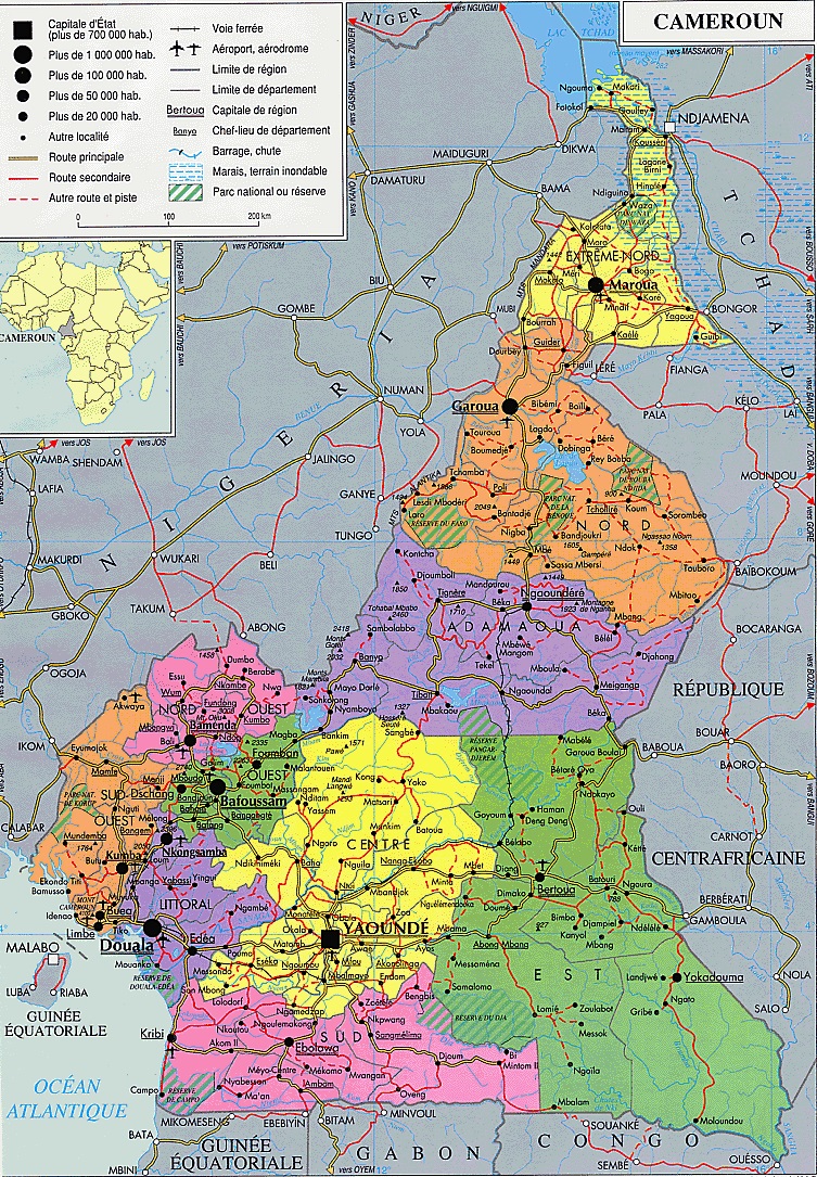 carte de Mayo-Oulo