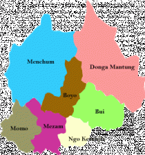 carte du Nord Ouest