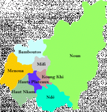 carte de l'Ouest