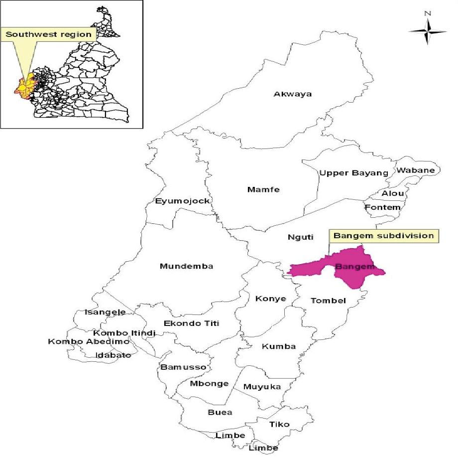 carte de Bangem