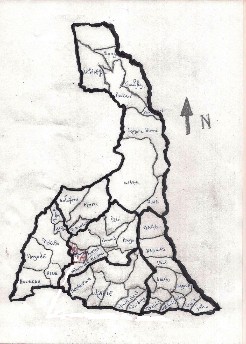 carte de Dargala