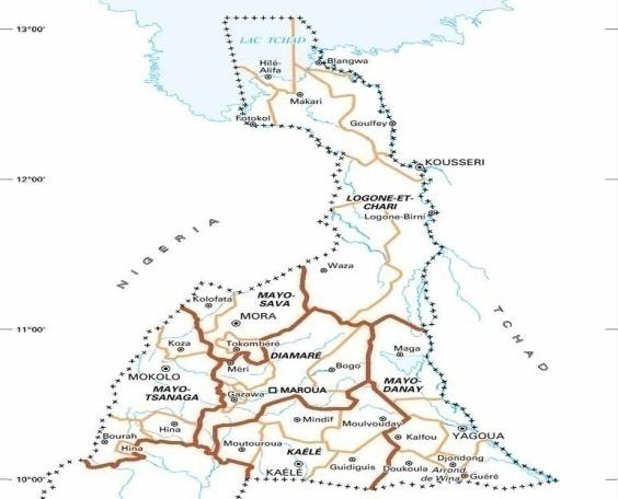 Carte de Mindif