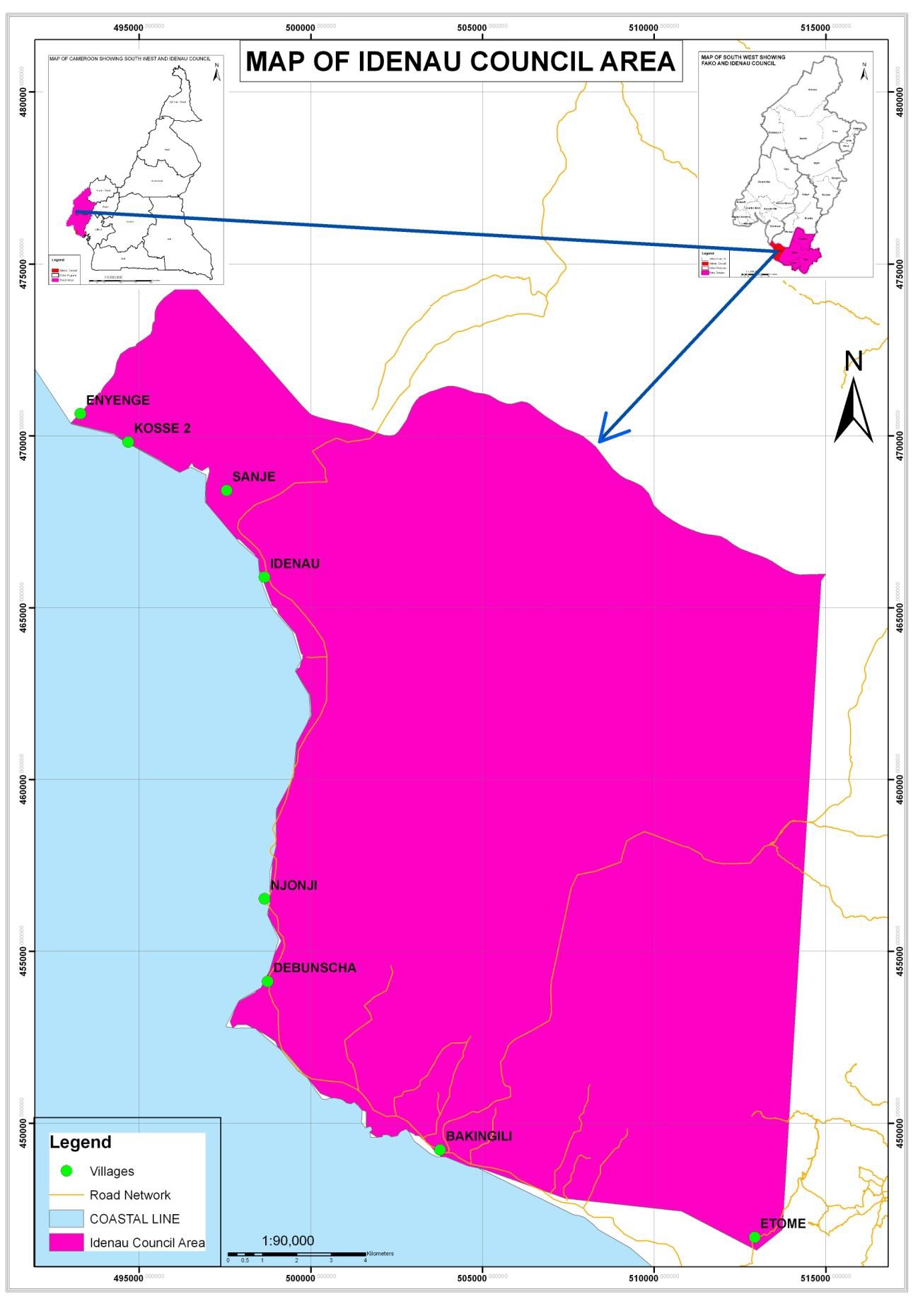 carte de Idenau