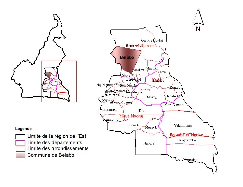 carte de Belabo