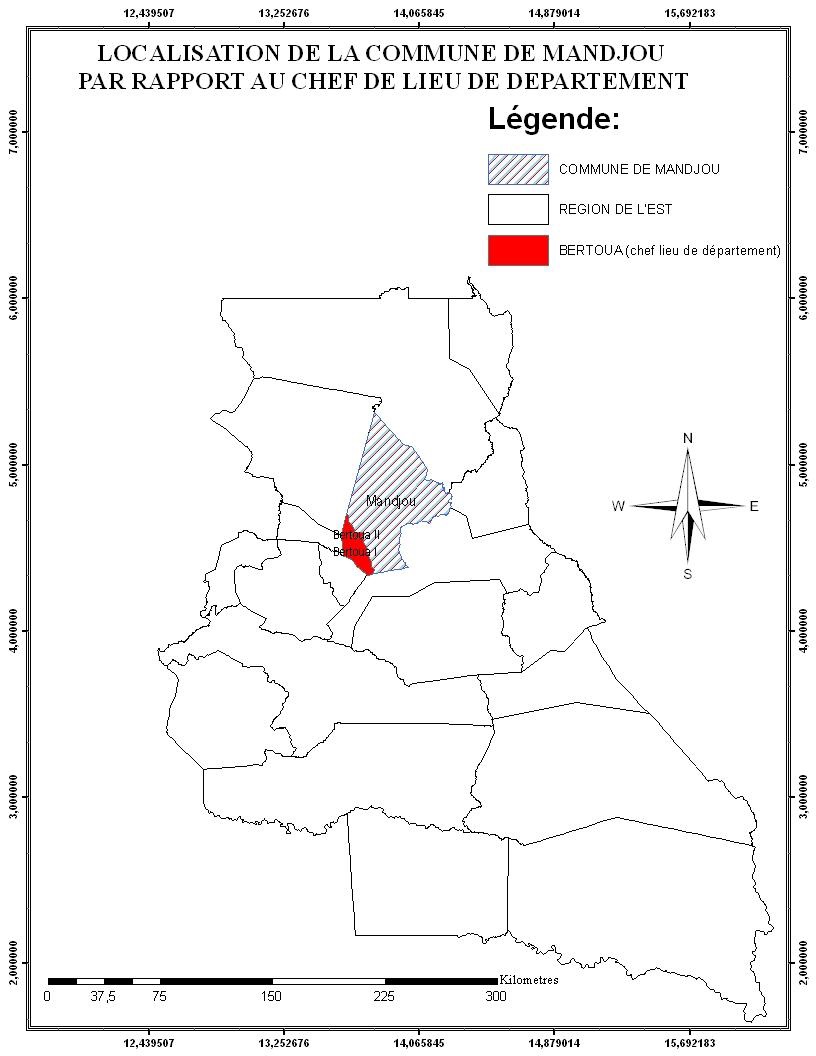 carte de Mandjou