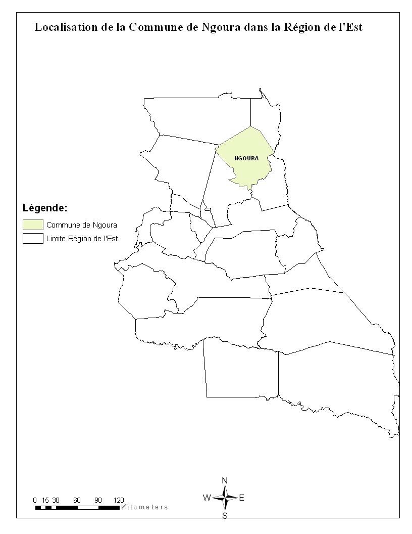 carte de Ngoura