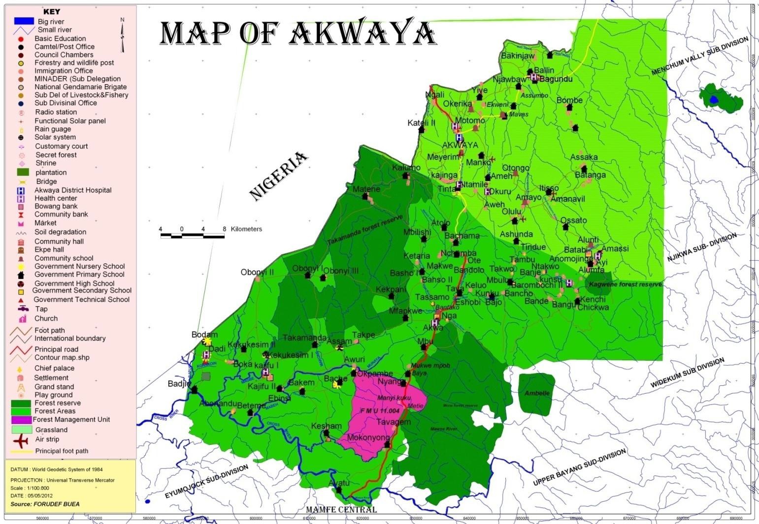 carte Of Akwaya
