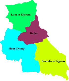 carte de l'Est