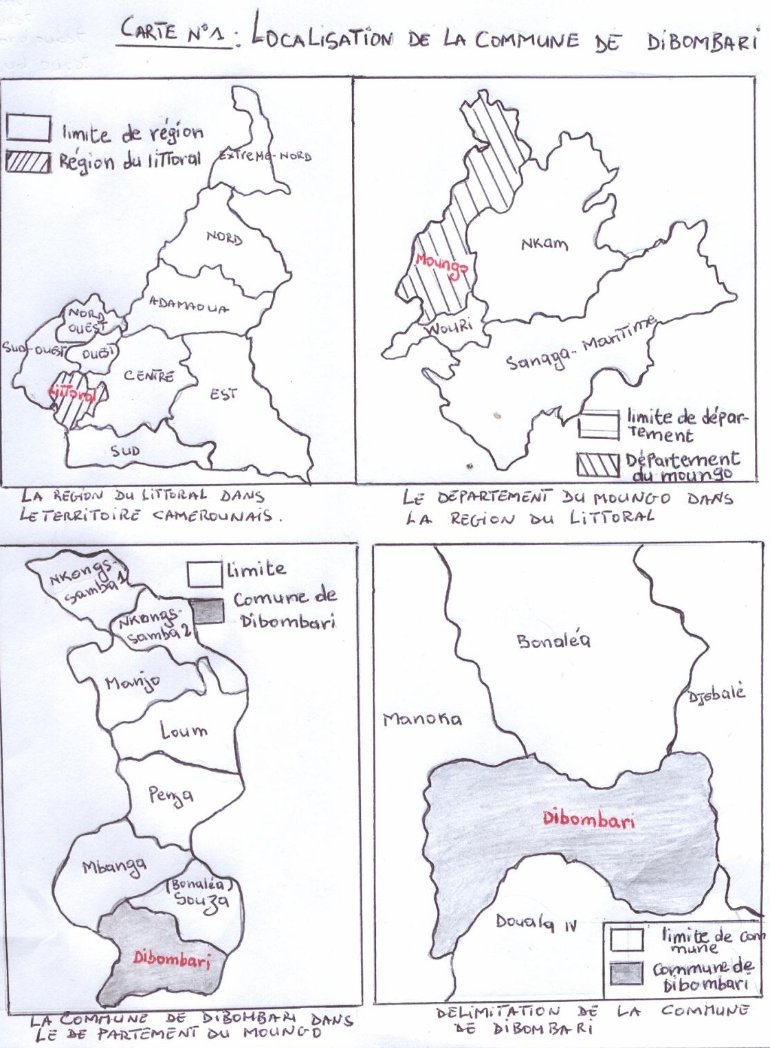 carte de Dibombari