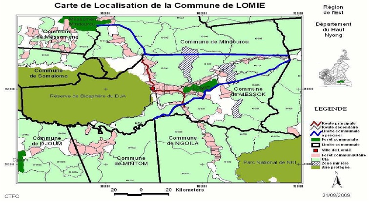 carte de lomié