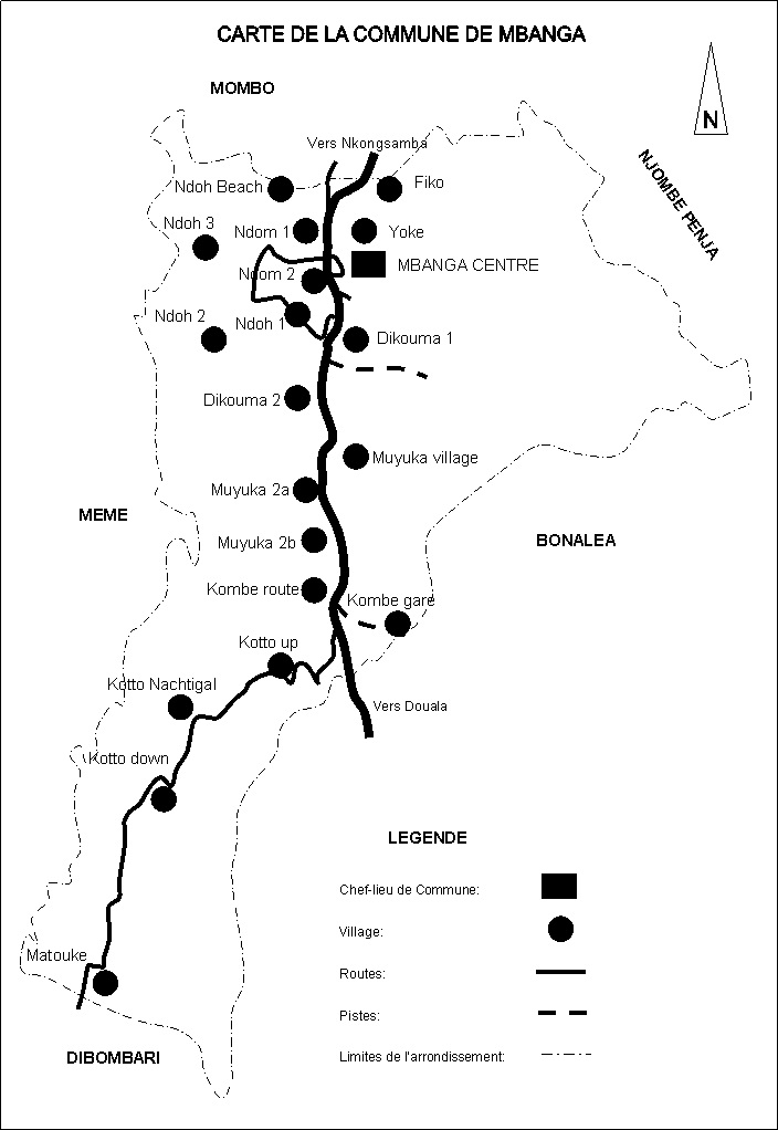 carte de Mbanga