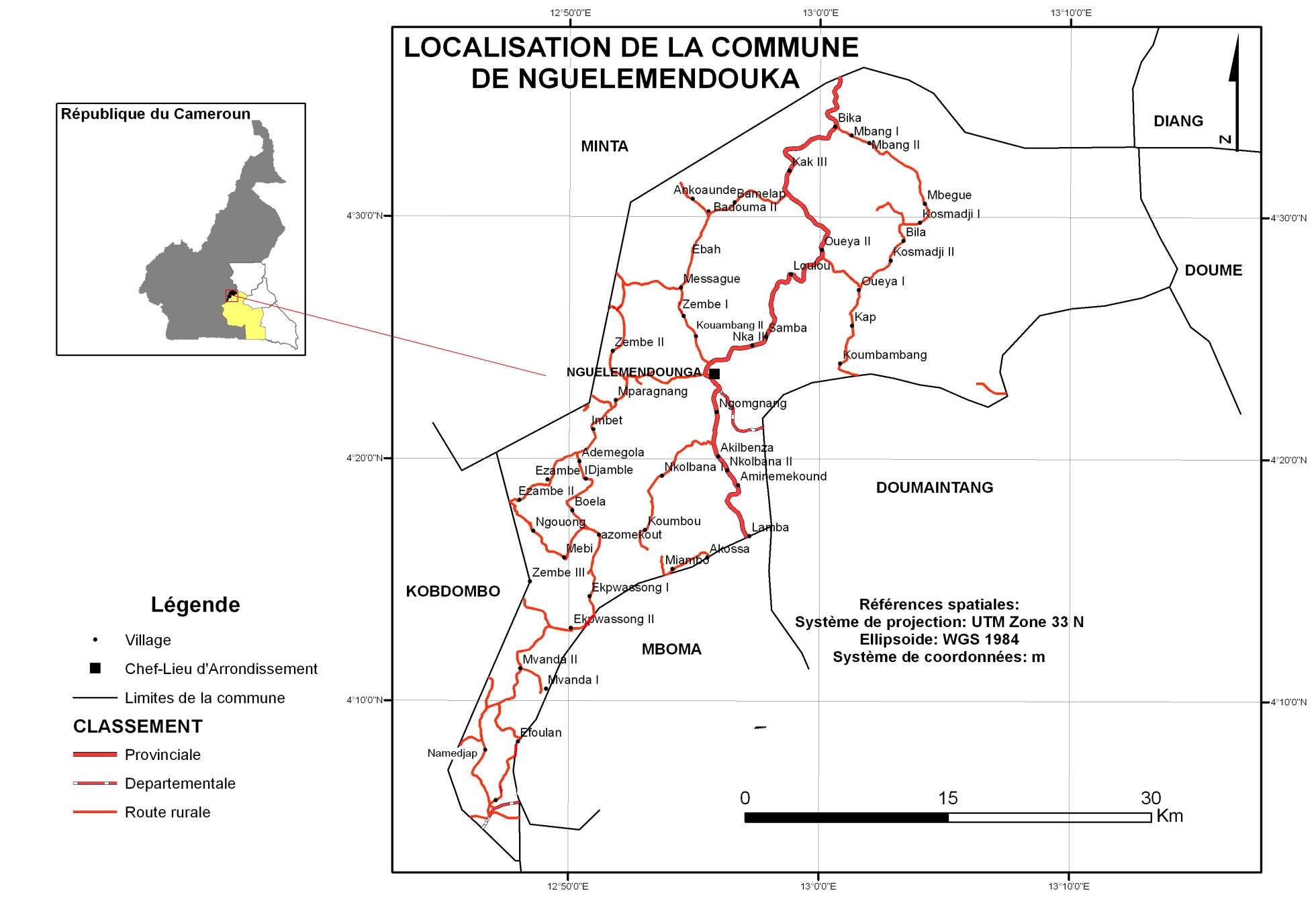 carte de Nguelemendouga