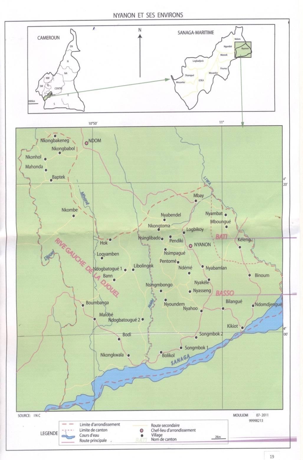 carte de Nyanon