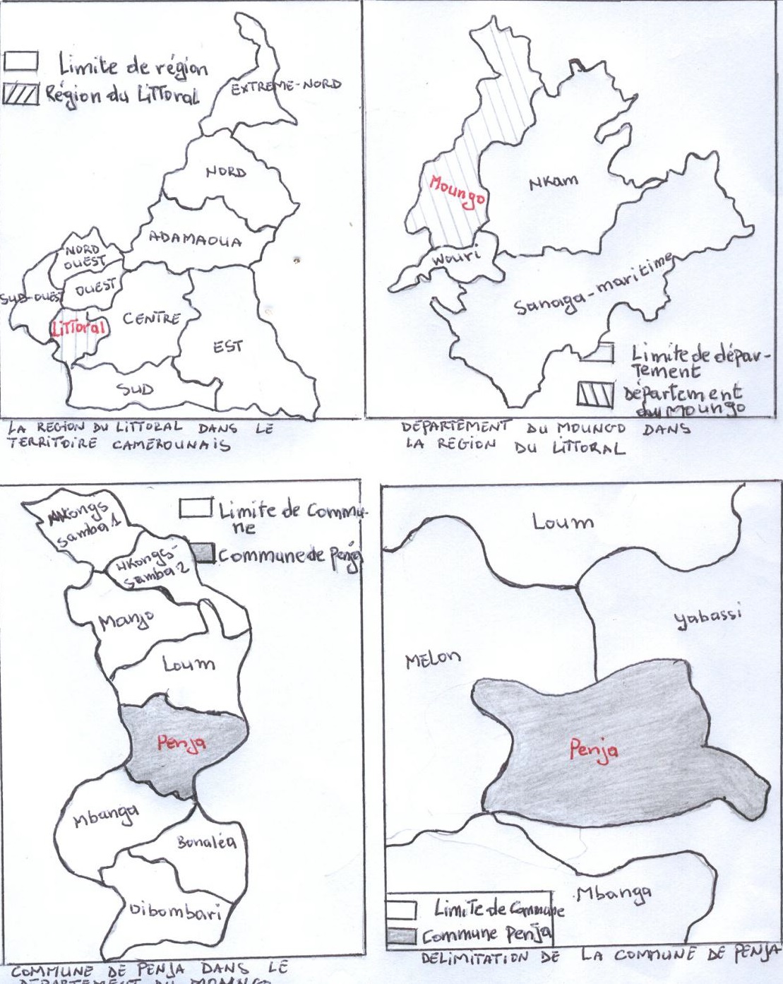 carte de Penja