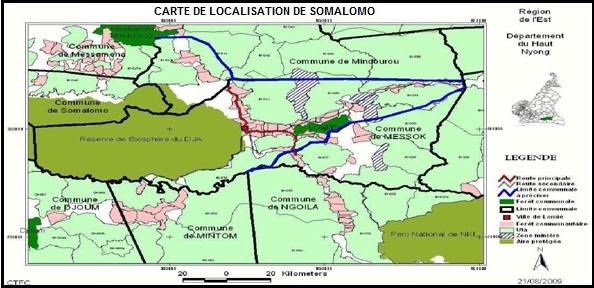 carte de Somalomo